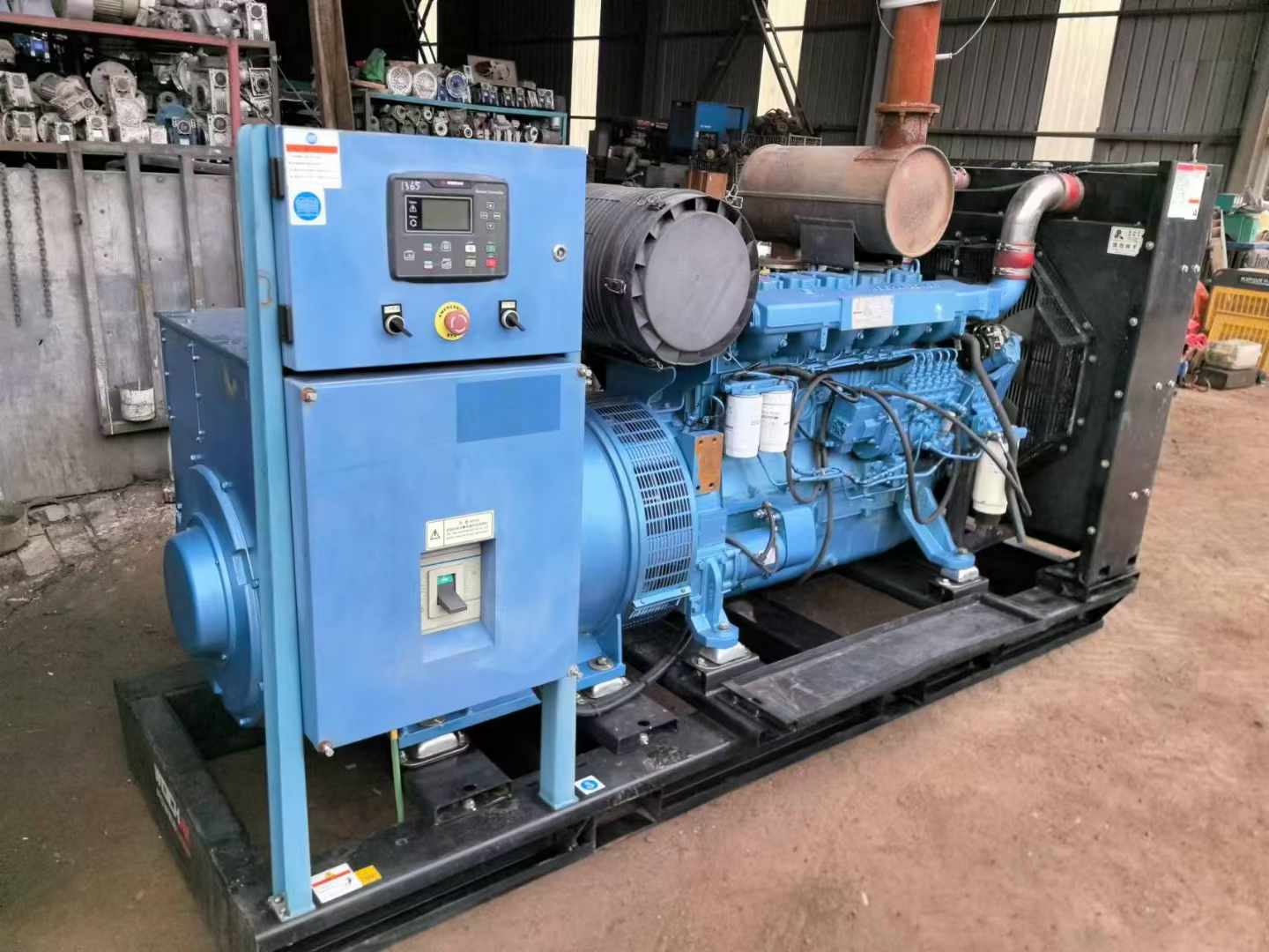 平安500kW 柴油发电机组可带动设备功率的计算公式是什么?